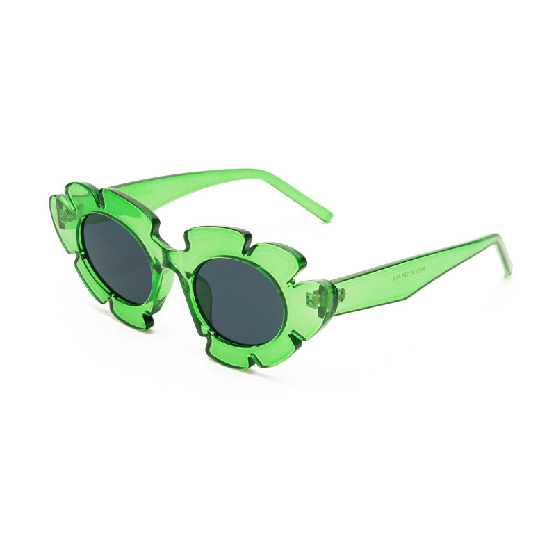 Venta al por mayor Protección UV Gafas de sol de PC de marco pequeño